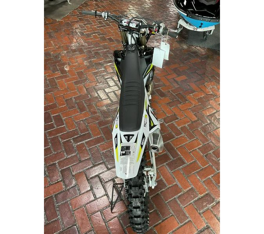 2025 Triumph TF 450-RC Edition Jet Black/Pure White