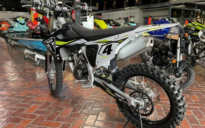 2025 Triumph TF 450-RC Edition Jet Black/Pure White