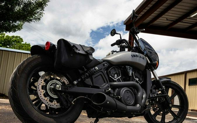 2023 Indian Scout Rogue Sixty ABS Titanium Smoke