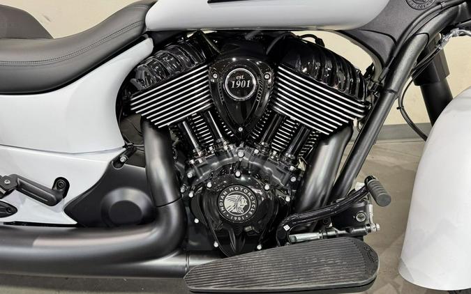 2026 Indian Motorcycle® Springfield ® Dark Horse® Ghost White Metallic Smoke