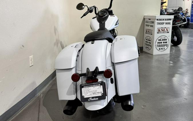 2026 Indian Motorcycle® Springfield ® Dark Horse® Ghost White Metallic Smoke