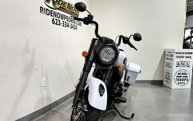 2026 Indian Motorcycle® Springfield ® Dark Horse® Ghost White Metallic Smoke