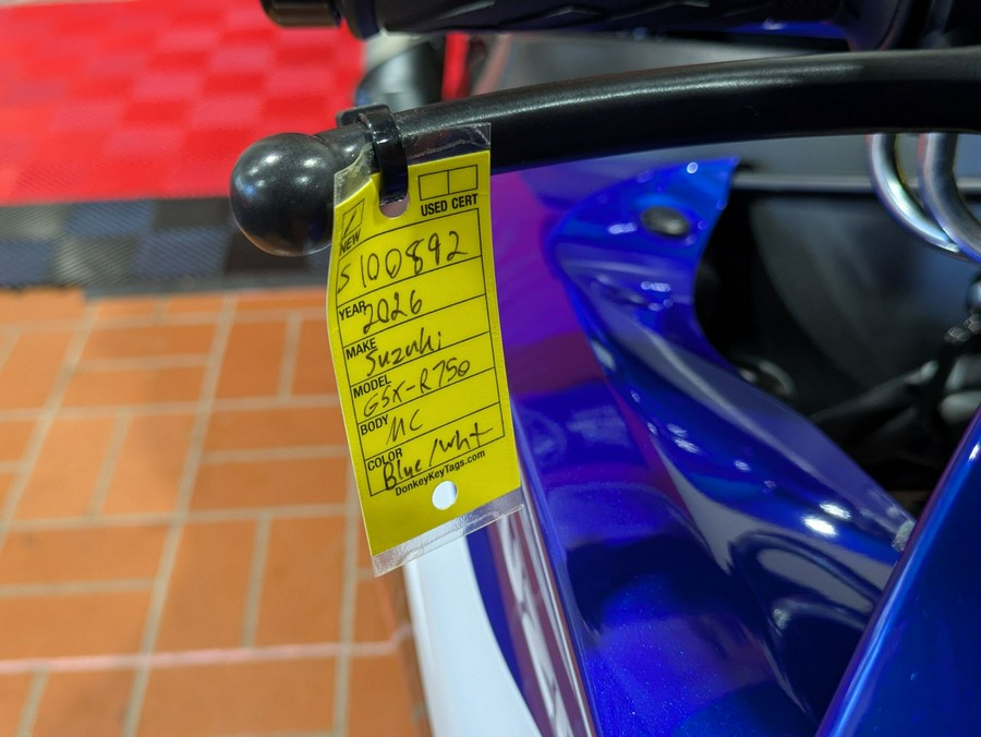 2026 Suzuki GSX-R750