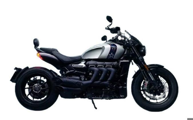 2025 Triumph Rocket 3 GT Evel Knievel Edition Chrome/Pure White GT EK