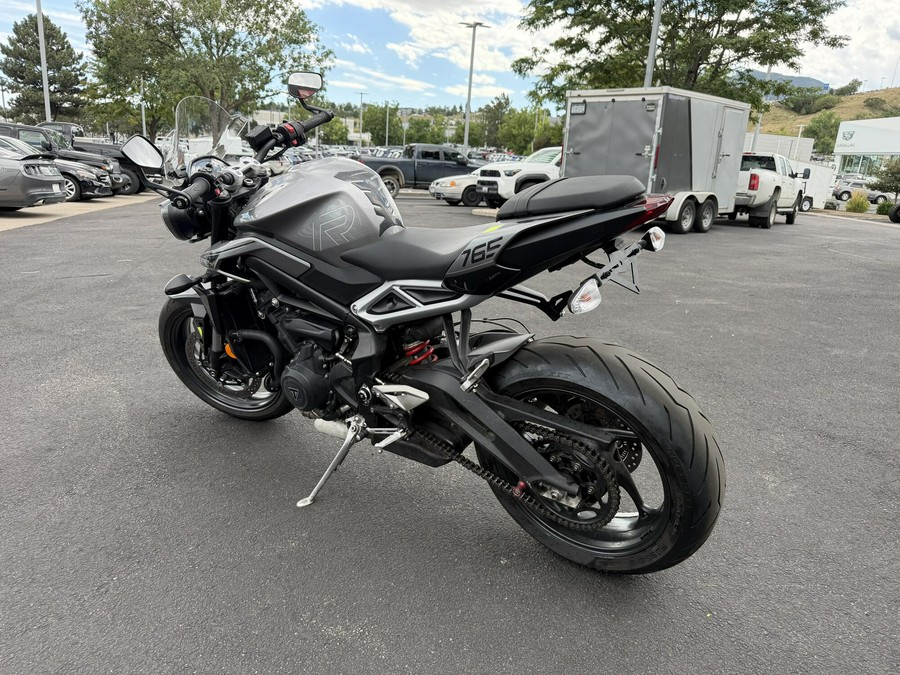 2024 Triumph Street Triple 765 R Silver Ice