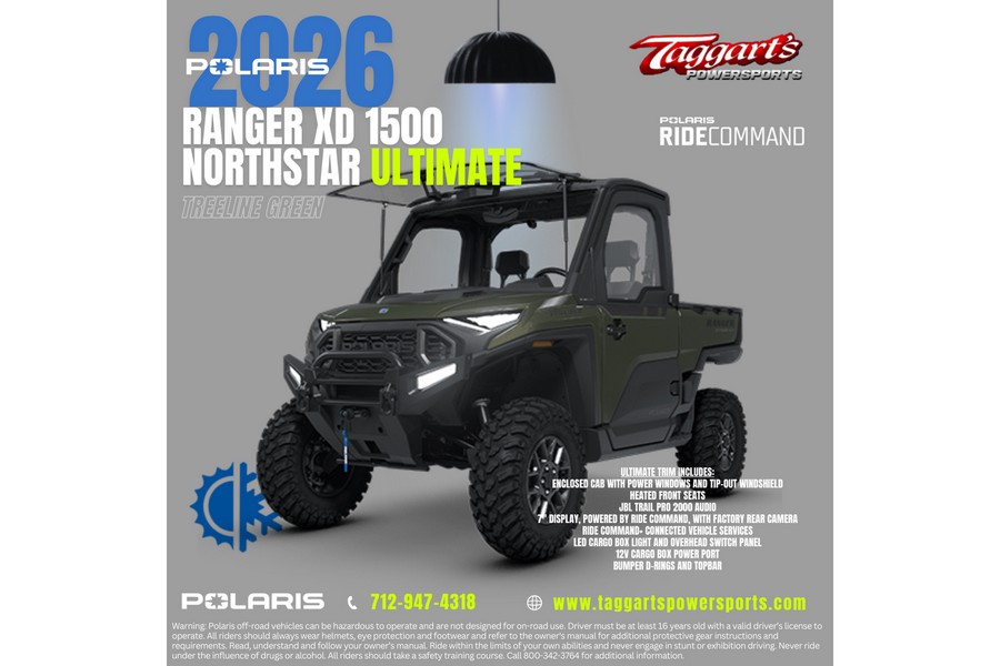 2026 Polaris Ranger® XD 1500 NorthStar Edition Ultimate