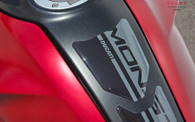 2022 Ducati Monster + Ducati Red
