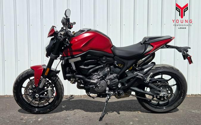 2022 Ducati Monster + Ducati Red