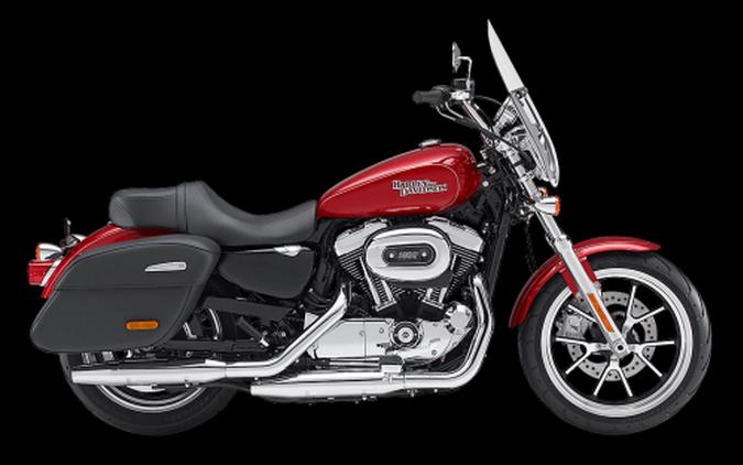 2014 Harley-Davidson® SuperLow® 1200T B WHT/MDNTE PRL W/ PINSTRIP