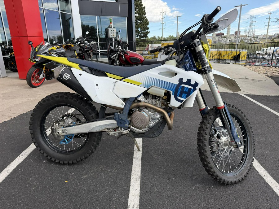 2024 Husqvarna FE 501w White / Blue / Yellow