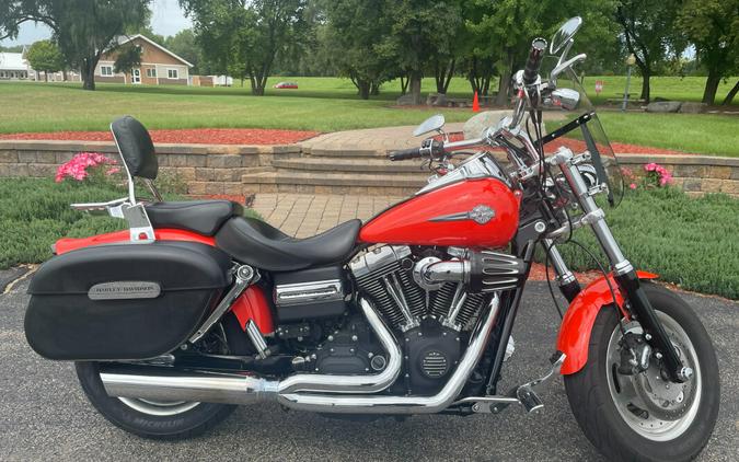 2012 Harley-Davidson Fat Bob H-D Orange