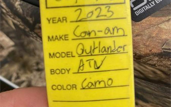 2023 Can-Am® Outlander XT 850 Mossy Oak Break-Up Country Camo