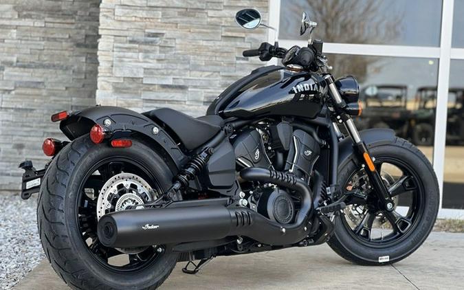 2026 Indian Scout Sixty Bobber Black Metallic