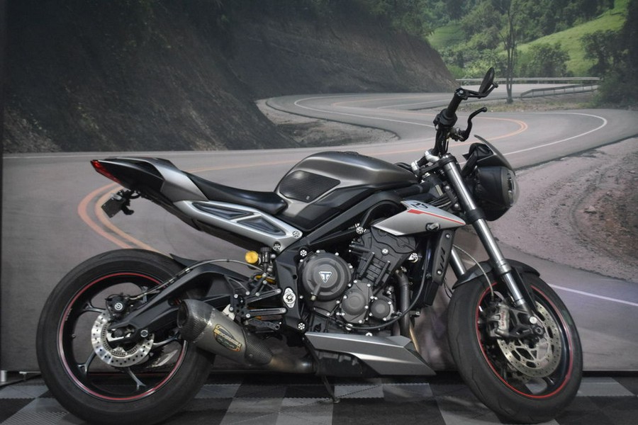 2018 Triumph Street Triple RS Phantom Black