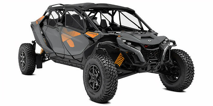 2027 Can-Am Maverick R MAX X Granite Grey and Orange Crush