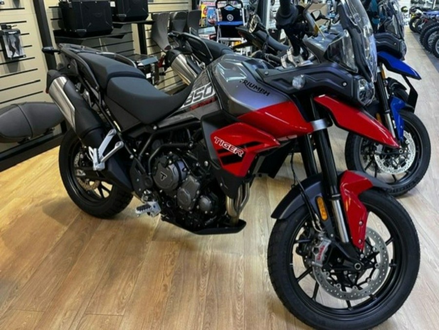 2024 Triumph Tiger 850 Sport Graphite/Diablo Red