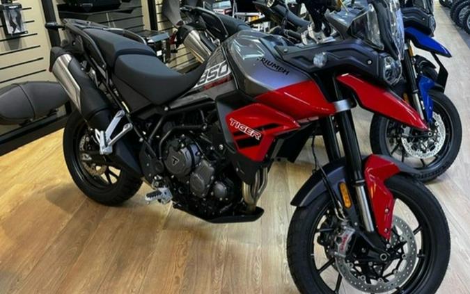 2024 Triumph Tiger 850 Sport Graphite/Diablo Red