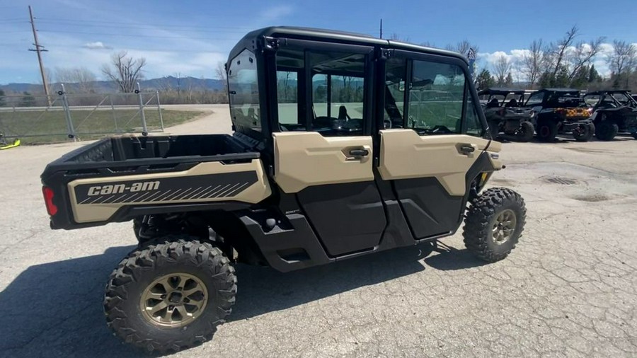 2024 Can-Am® Defender MAX Limited HD10 Desert Tan & Timeless Black