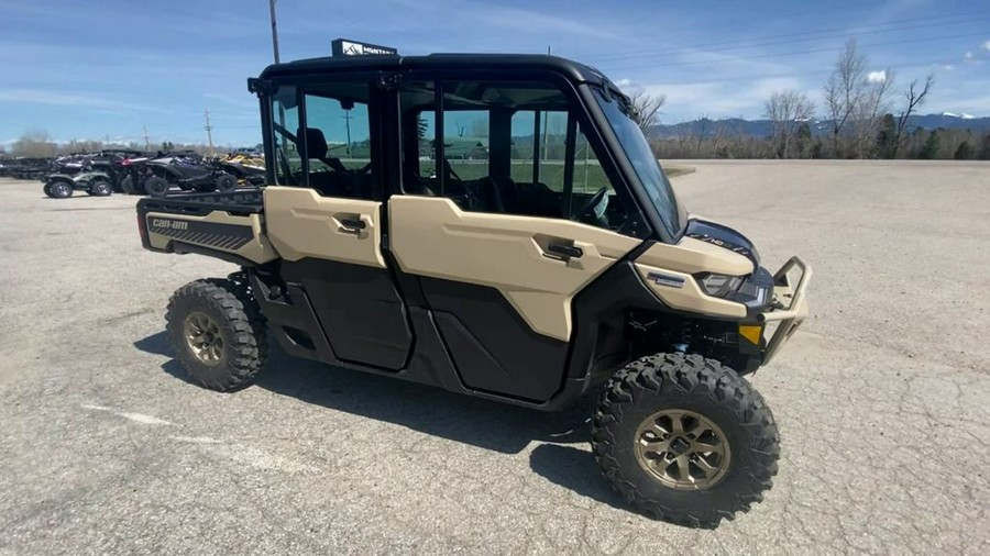 2024 Can-Am® Defender MAX Limited HD10 Desert Tan & Timeless Black