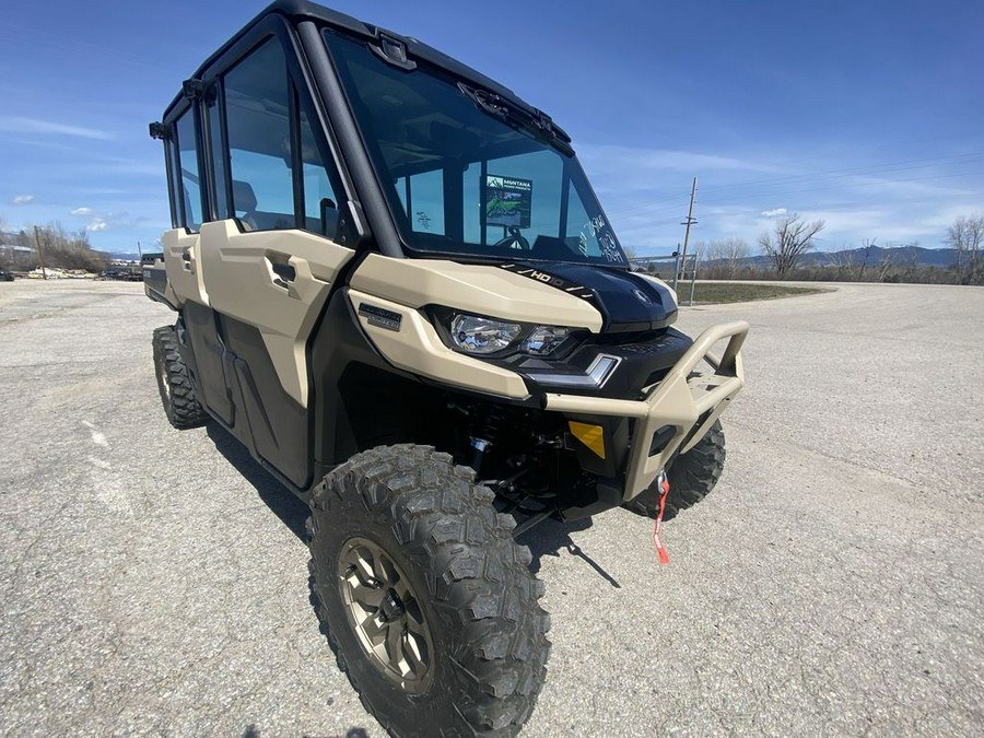 2024 Can-Am® Defender MAX Limited HD10 Desert Tan & Timeless Black