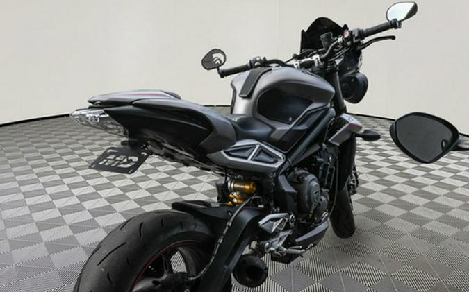 2018 Triumph Street Triple RS Matt Silver Ice RS