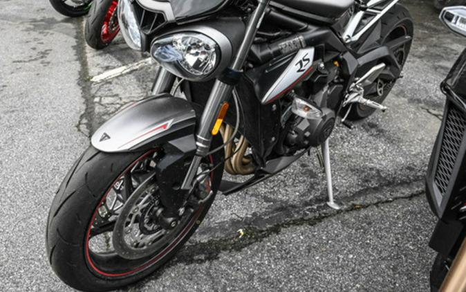 2018 Triumph Street Triple RS Matt Silver Ice RS