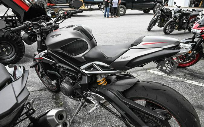 2018 Triumph Street Triple RS Matt Silver Ice RS