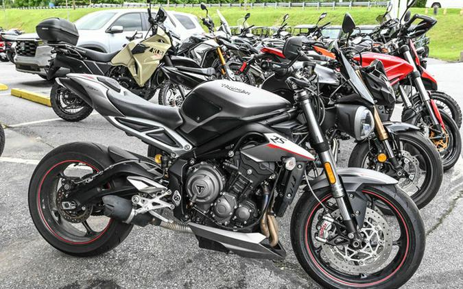 2018 Triumph Street Triple RS Matt Silver Ice RS