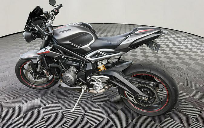 2018 Triumph Street Triple RS Matt Silver Ice RS