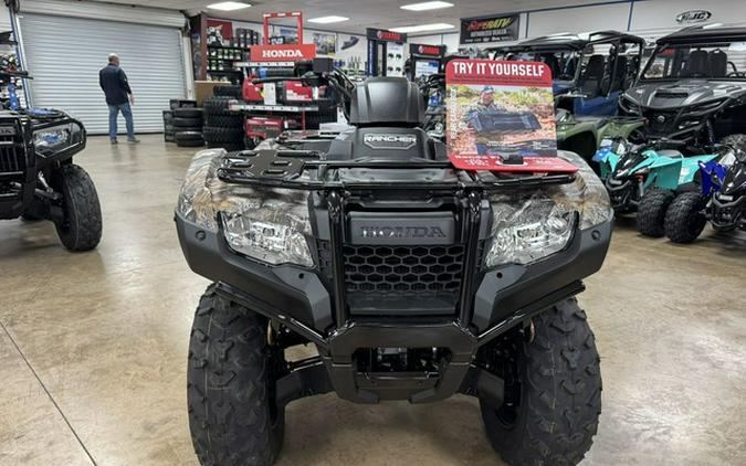 2026 Honda FourTrax Rancher 4x4 TrueTimber Atera Camo