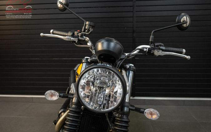 2024 Triumph Scrambler 900 Cosmic Yellow/Graphite