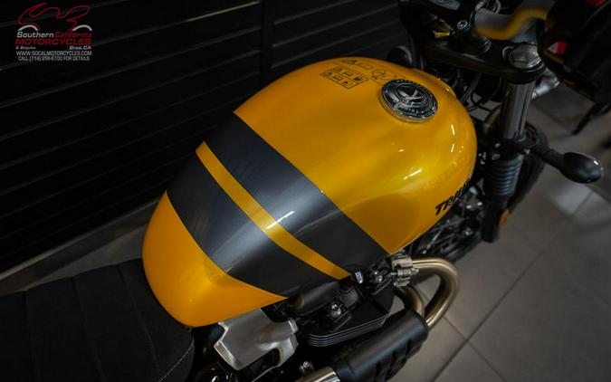 2024 Triumph Scrambler 900 Cosmic Yellow/Graphite