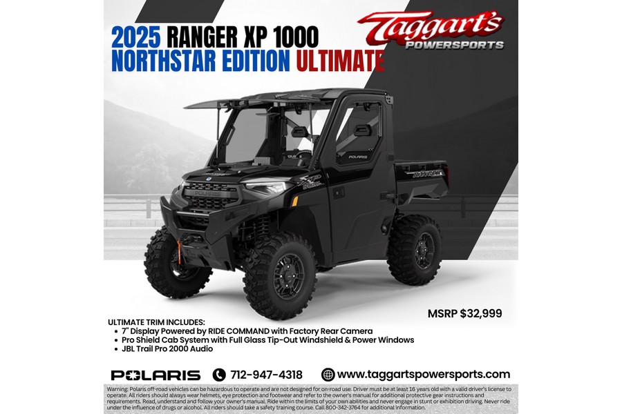 2025 Polaris Industries Ranger XP® 1000 NorthStar Edition Ultimate