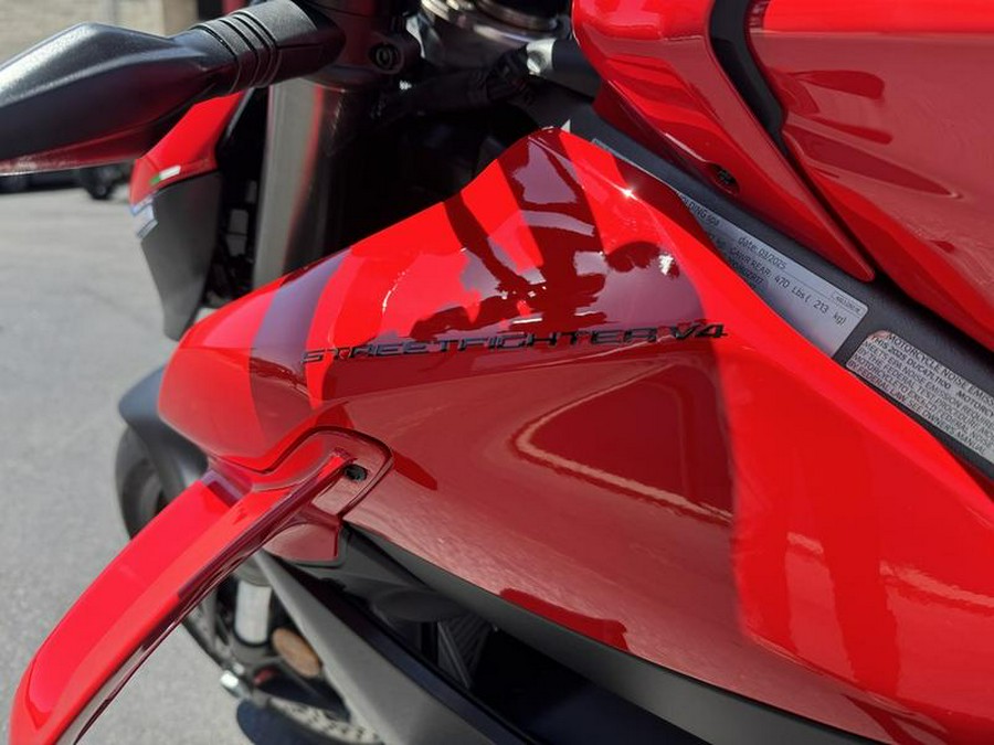 2025 Ducati Streetfighter V4 Ducati Red