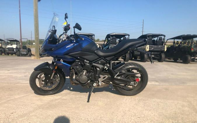 2022 Triumph Tiger Sport 660 Lucerne BlueSapphire Black