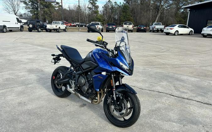 2022 Triumph Tiger Sport 660 Lucerne BlueSapphire Black