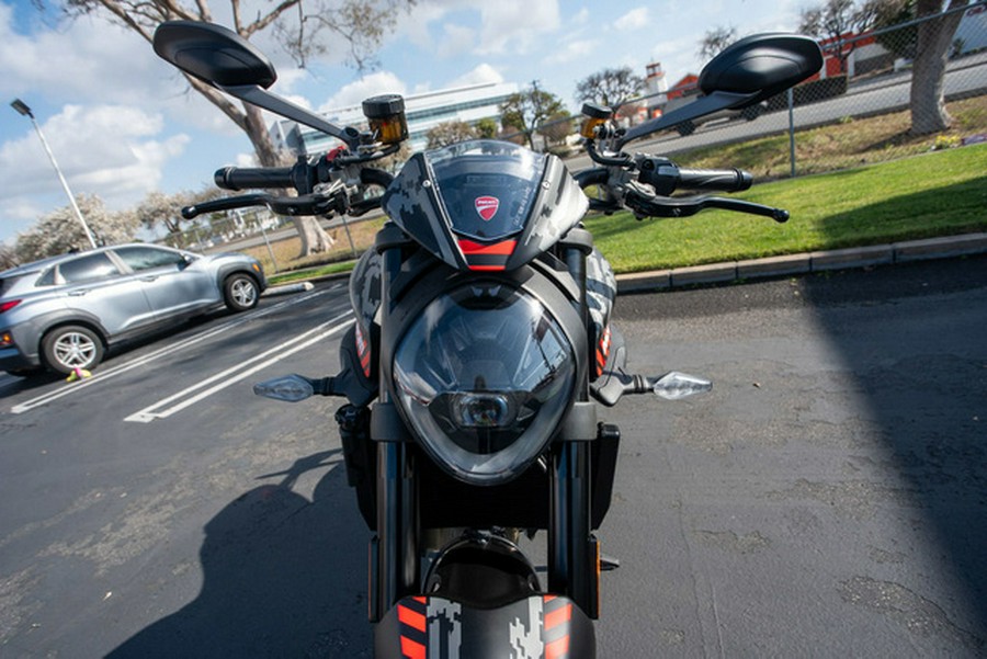 2025 Ducati Monster Plus Pixel AND Iceberg white