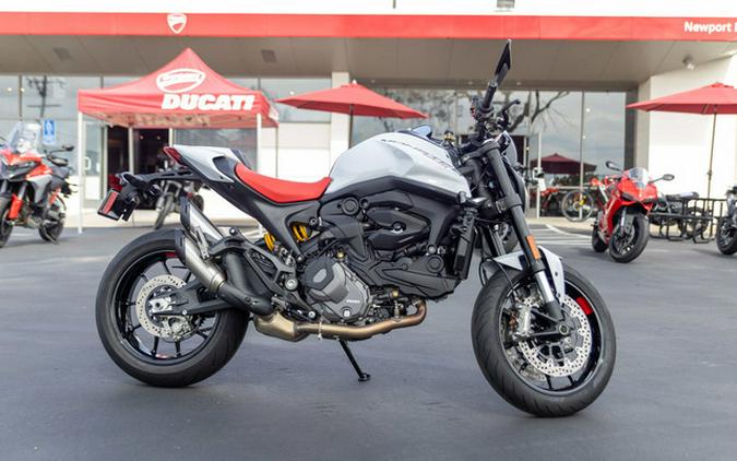 2025 Ducati Monster Plus Pixel AND Iceberg white