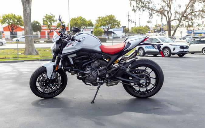 2025 Ducati Monster Plus Pixel AND Iceberg white