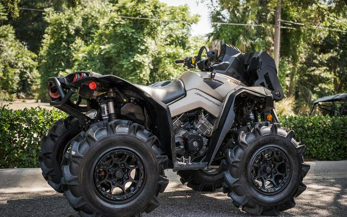 2022 Can-Am® Renegade X mr 1000 R Liquid Titanium & Magma Red