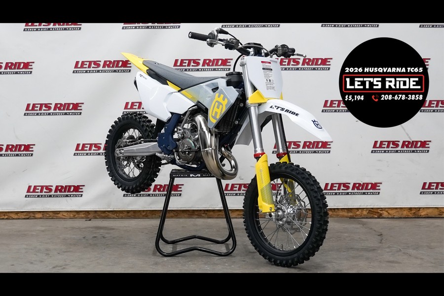 2026 TC 65 - Husqvarna Motorcycles