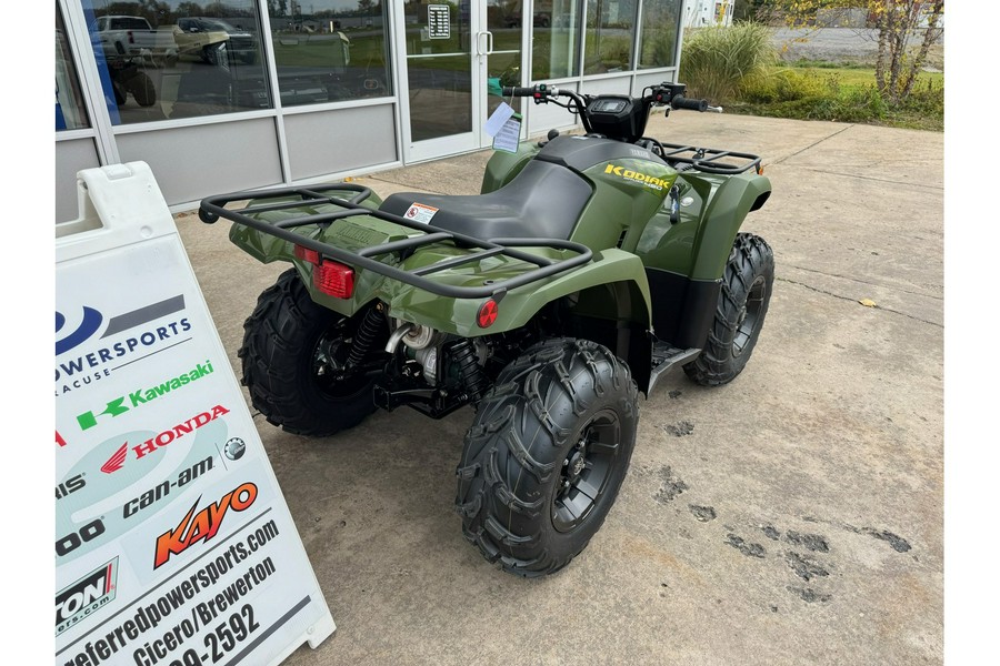 2024 Yamaha Kodiak 450 EPS Tactical Green