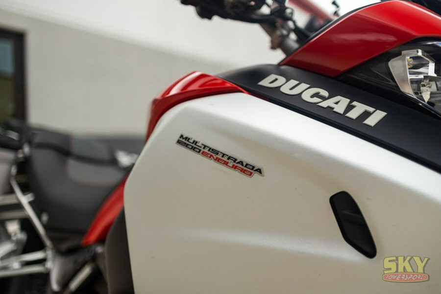 2018 Ducati Multistrada 1200 Enduro Touring Red