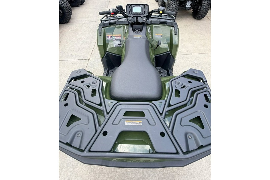 2022 SPORTSMAN 450 H.O. UTILITY SAGE GREEN WITH PLOW - Polaris