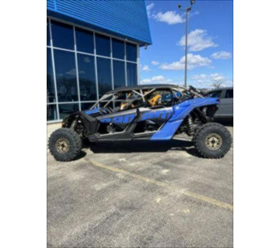 2024 Can-Am® Maverick X3 MAX X rs Turbo RR with Smart-Shox Dazzling Blue & Carbon Black