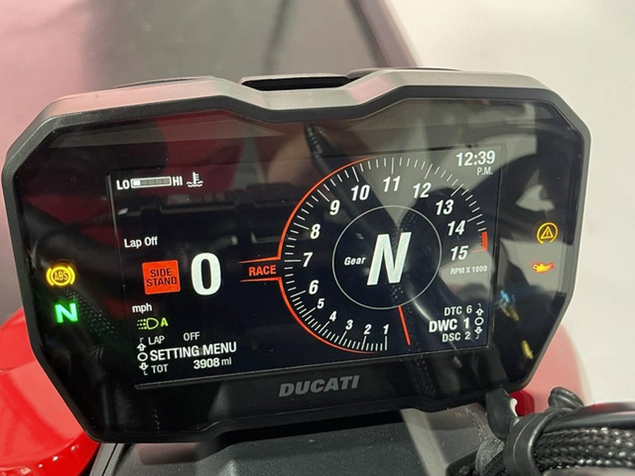 2020 Ducati Streetfighter V4 S Ducati Red