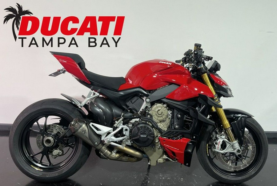 2020 Ducati Streetfighter V4 S Ducati Red