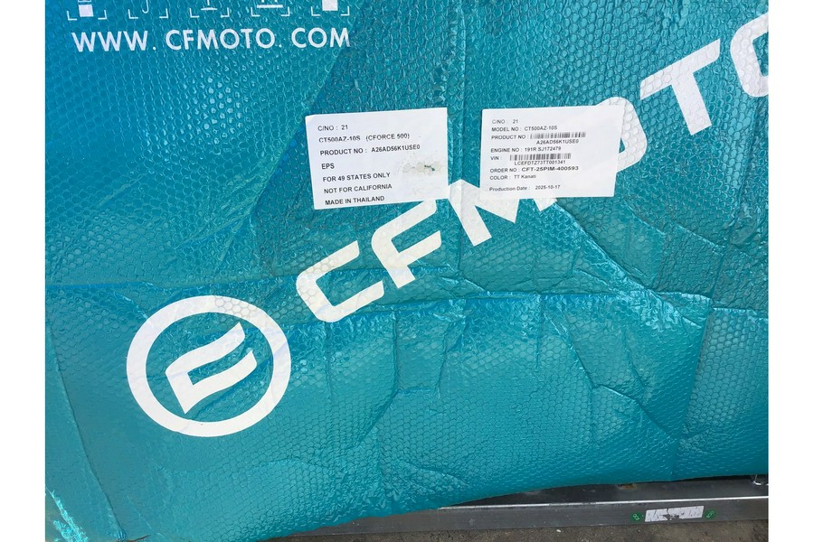 2026 CFMOTO CFORCE 500 CF500AZ-10S