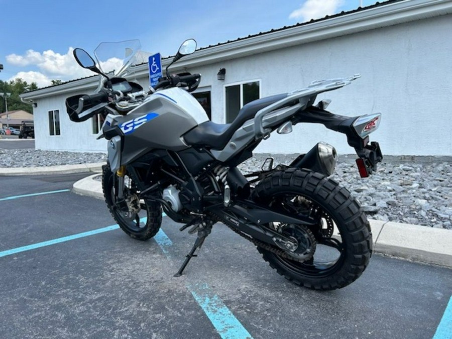 2019 BMW G 310 GS Pearl White Metallic Motorsport