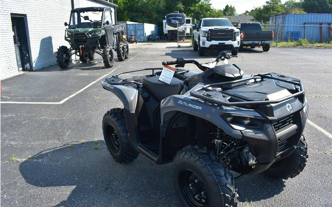 2024 Can-Am Outlander 500 Gray/Red